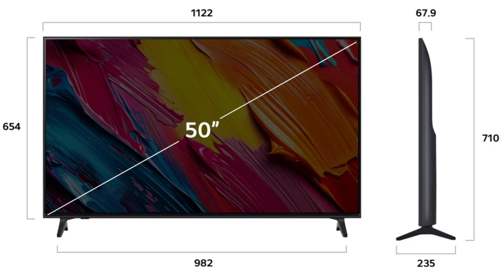 LED-телевізор LG 50QNED70A6A (7122921) Київ - фото 4