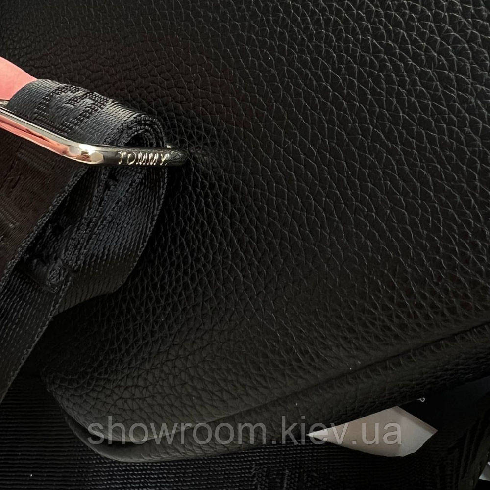 Чоловіча брендова сумка через плече (1016-2) чорна Київ - фото 6