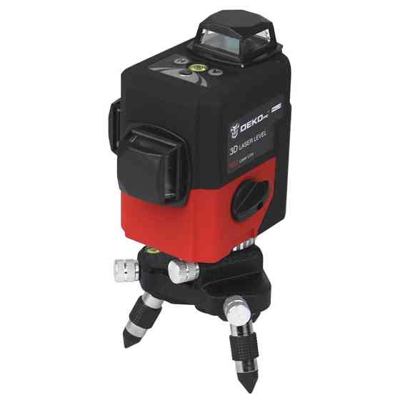 Лазерный уровень 3D DEKO 12164 12 линий Киев