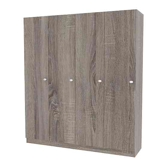 Шафа секційна для роздягальні ШС-2, Дуб Сонома Трюфель, 1200/318/1350 Львів