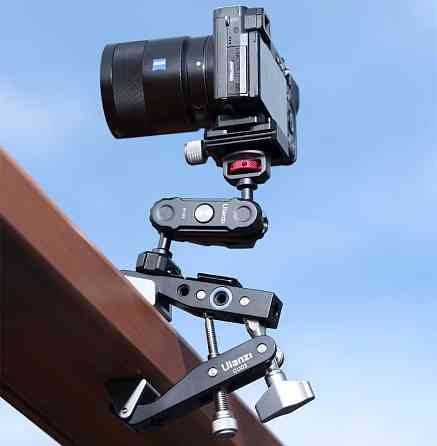 Краб Super Clamp із шарніром швидкознімний NATO Arca-Swis 110мм Ulanzi CU03 Київ