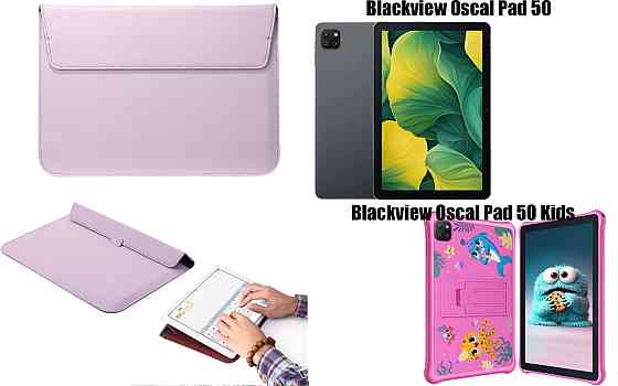 Чехол-конверт VitoCase для Blackview Oscal Pad 50, Pad 50 Kids, с функцией подставки для планшета Фиолетовый Киев
