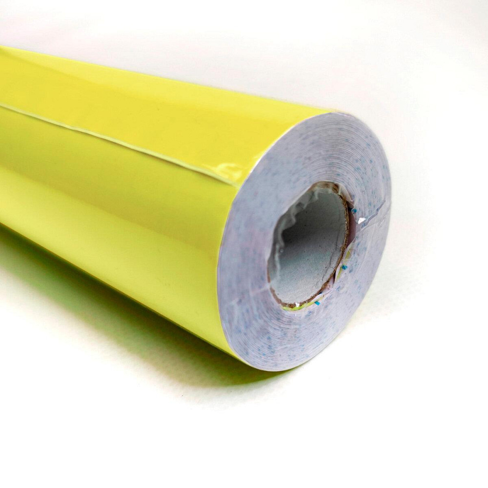 Самоклеющаяся пленка 0,45х10м х 0,07мм Желтая SW-00000827 Днепр - изображение 4