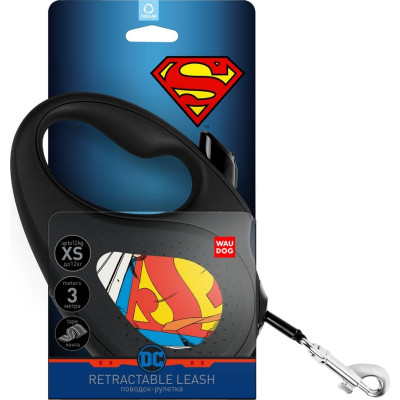 Повідок для собак WAUDOG R-leash "Супермен Герой" M до 25 кг 5 м (8125-1008-01) Вінниця - фото 3