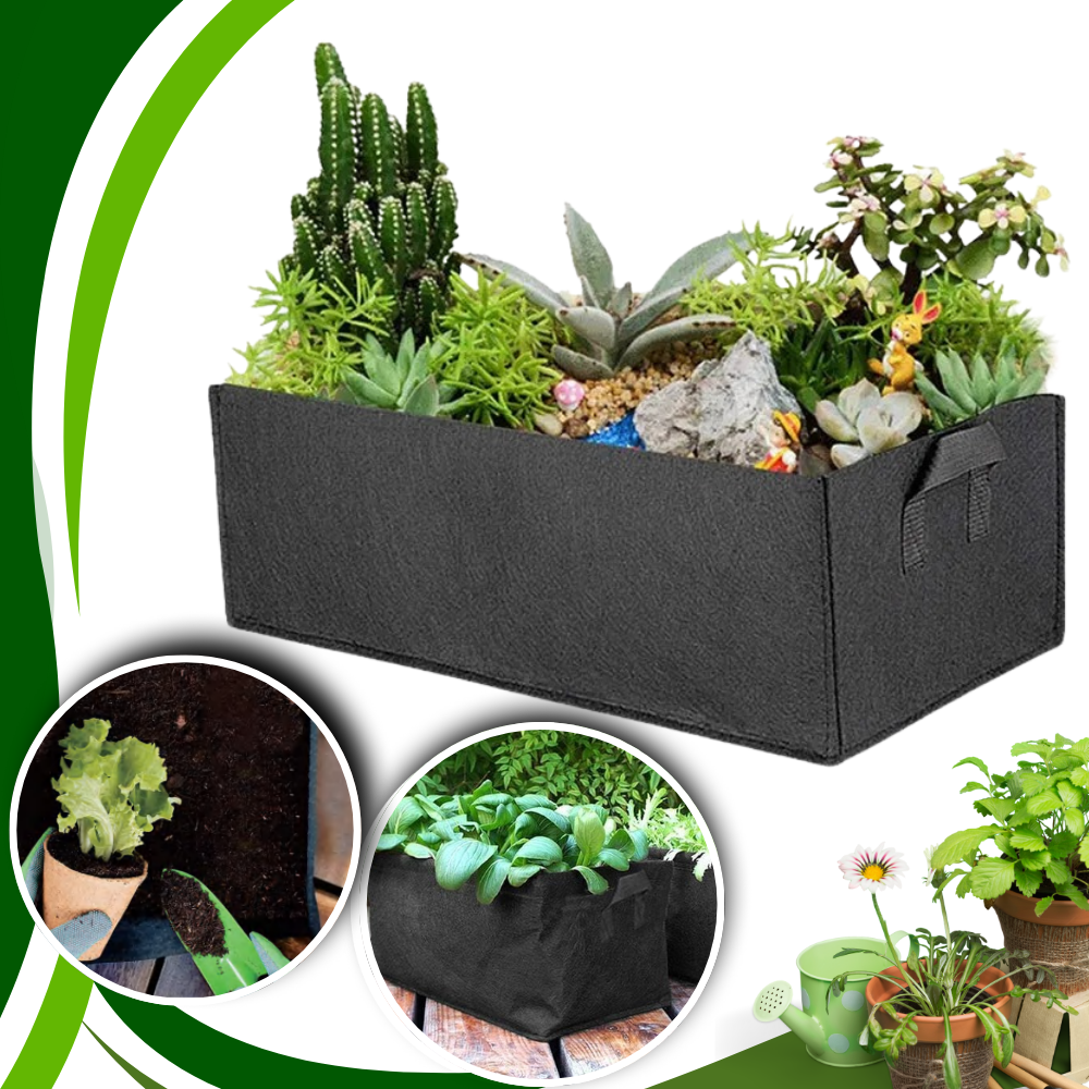 Вазон сумка для вирощування саджанців в саду, теплиці ящик переносний для овочів, ягід, квітів, розмір 60х30х20 см Кам'янець-Подільський - фото 1