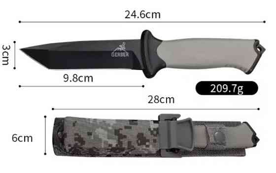 Нож охотничий Gerber Танто Днепр