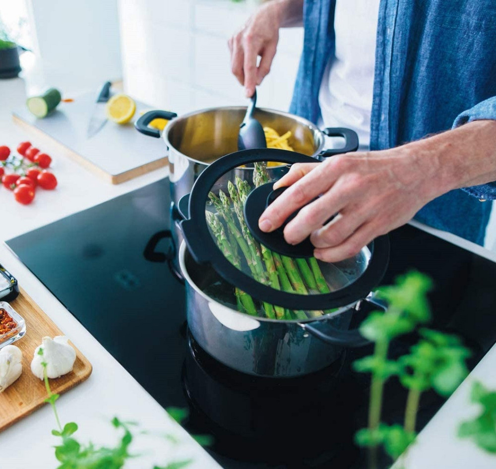 Каструля з кришкою 5 літрів Fiskars "Functional Form" (1026578) Нержавіюча сталь Нововолинськ - фото 8