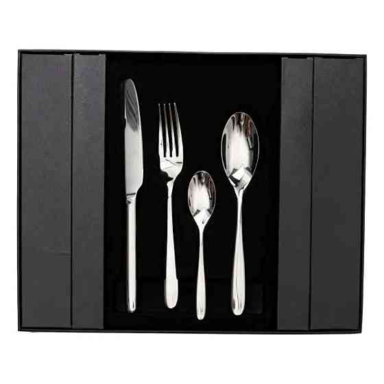 Набор столовых приборов на 6 персон 24 предмета столовый набор приборов Серебристый HP-20-23 Киев