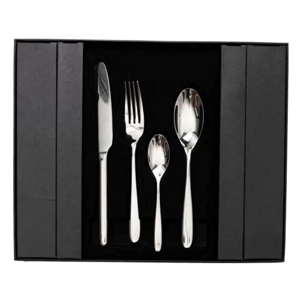 Набор столовых приборов на 6 персон 24 предмета столовый набор приборов Серебристый HP-20-23 Киев - изображение 2