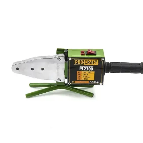 Паяльник для пластикових труб Procraft PL-2300 (2300 Вт) – Надійний інструмент з гарантією 36 міс Львів