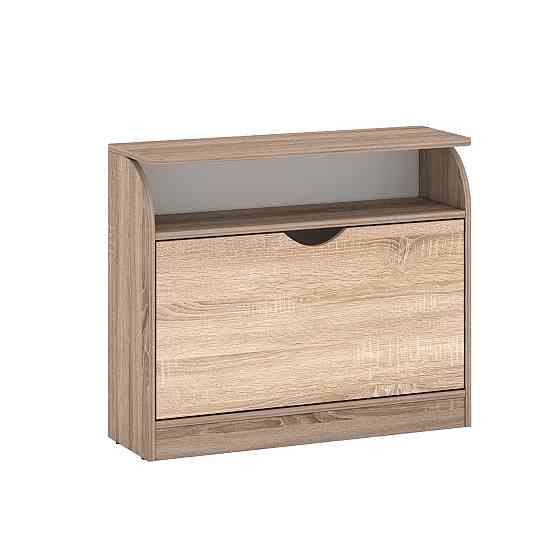 Тумба для обуви №3, Дуб Сонома Трюфель/Дуб Сонома, 800/250/650 Львов