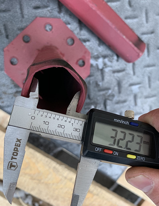 Півось 32/245 Булат зварна (двостороння, жагуль/мотоблок) Харків - фото 2