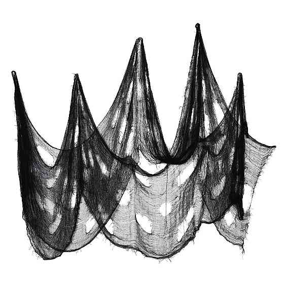 Ткань хэллоуин 1 штука 180 на 80 см черный Киев