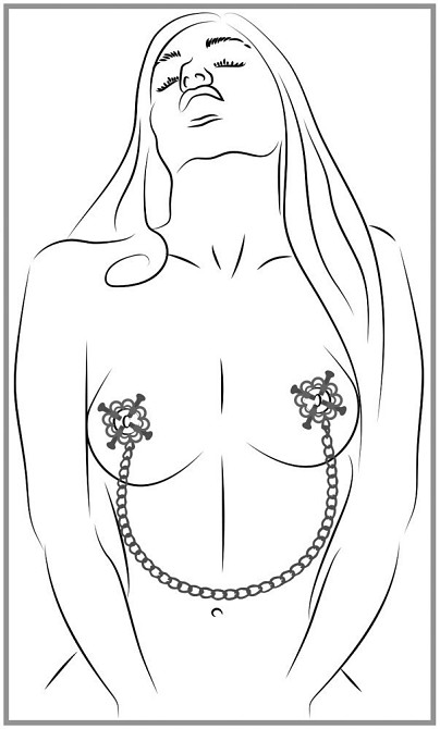 Затискачі для сосків - Bad Kitty Nipple Jewellery Sex Aura Київ - фото 8