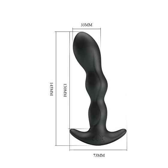 Анальна пробка - Pretty Love Special Anal Massager Black Sex Aura Київ