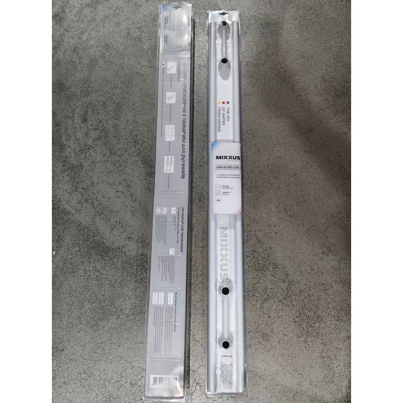 Штанга для шторки телескопічна з тримачем для рушників Mixxus CRA-D-125x225 125cm-225cm    ( 12201 ) Харків - фото 2