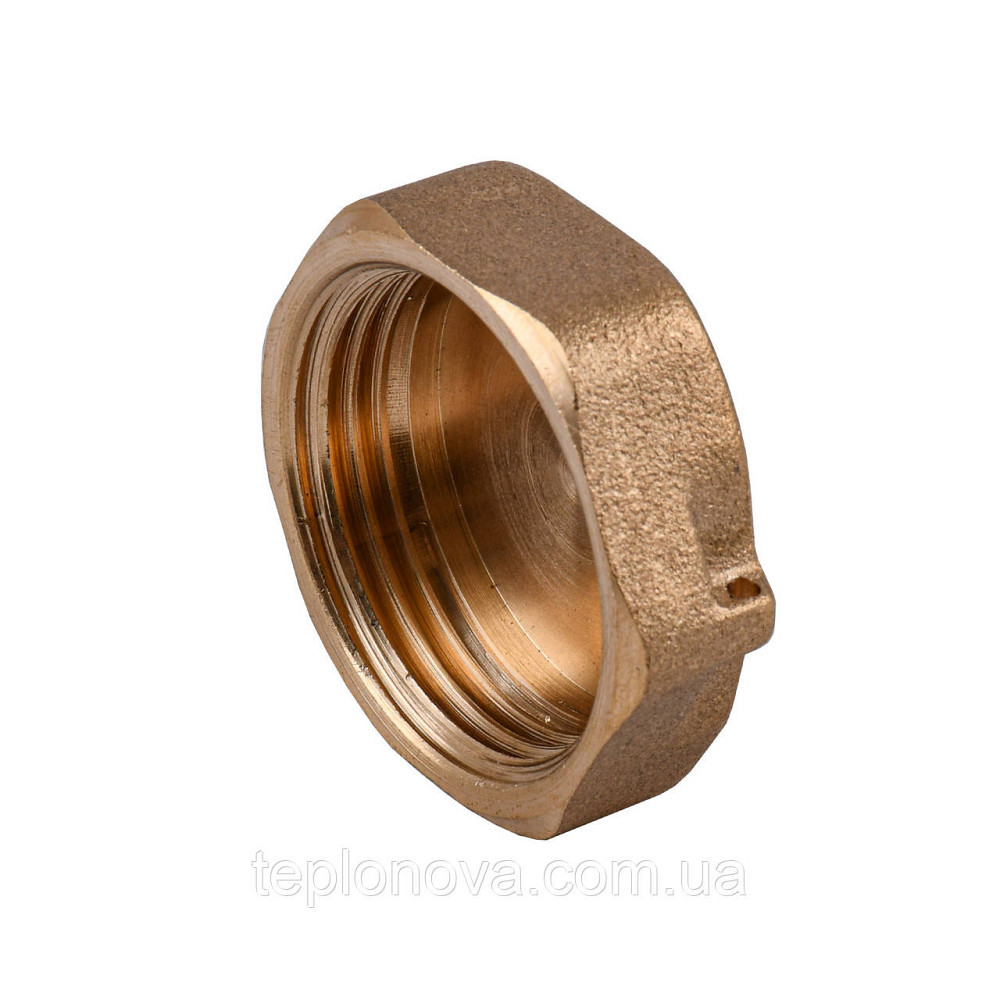 Заглушка 1″В латунная под пломбу LC501P OPTIMUM Черновцы - изображение 2