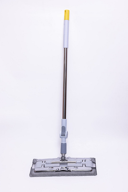 Household Швабра для підлоги з телескопічною ручкою та насадкою, підходить для плитки, ламінату Киев - изображение 1