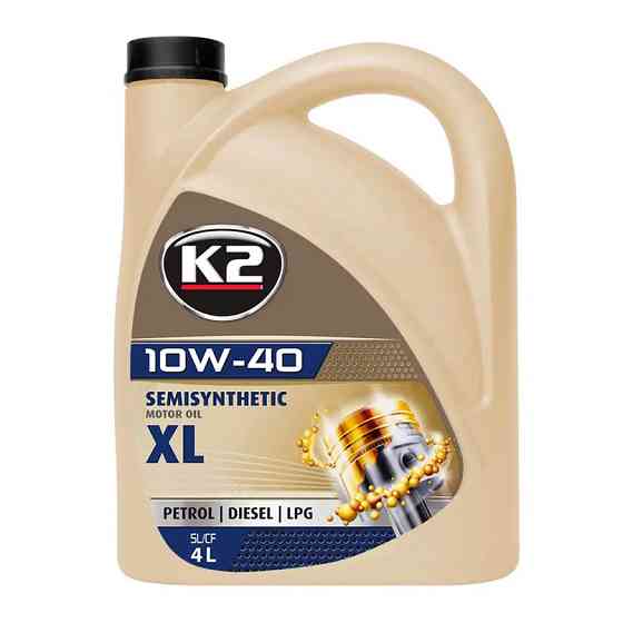 Моторне масло K2 Semisynthetic 10W-40 4л Львів