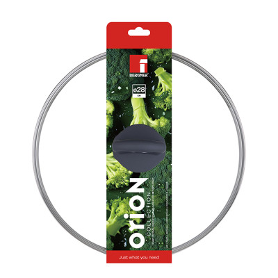 Крышка для посуды Bergner Orion 28 см (BG-2733) Винница - изображение 3