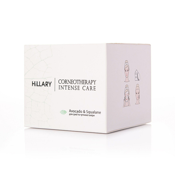 Крем для сухої і чутливої шкіри Corneotherapy Intense Сare Avocado & Squalane Hillary 50 г Винница - изображение 4