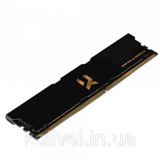 DDR4 16Gb 4000MHz (2*8Gb) GoodRAM IRDM PRO PITCH BLACK, Kit Retail (IRP-4000D4V64L18S/16GDC#) Киев