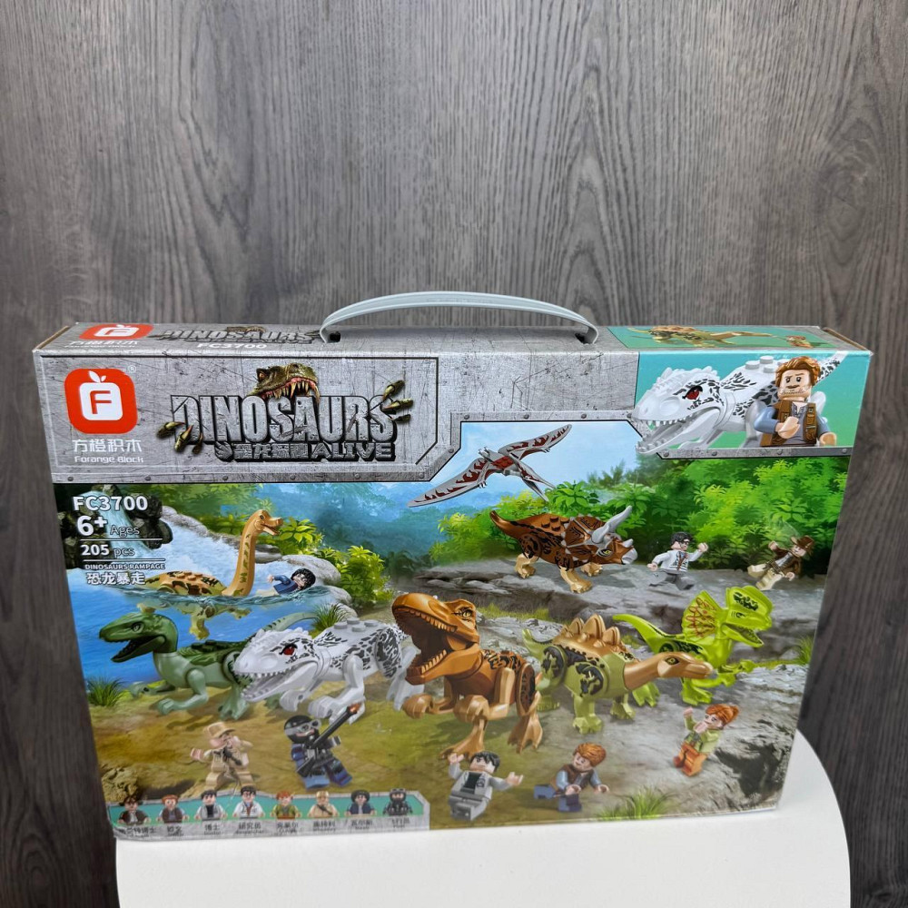 Конструктор для дітей динозаври jurassic world 3700, Конструктор для хлопчиків парк юрського періоду ( 20525 ) Харків - фото 3