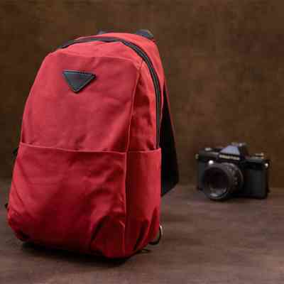 Сумка Vintage Через плече нейлон Червона (20629) Вінниця