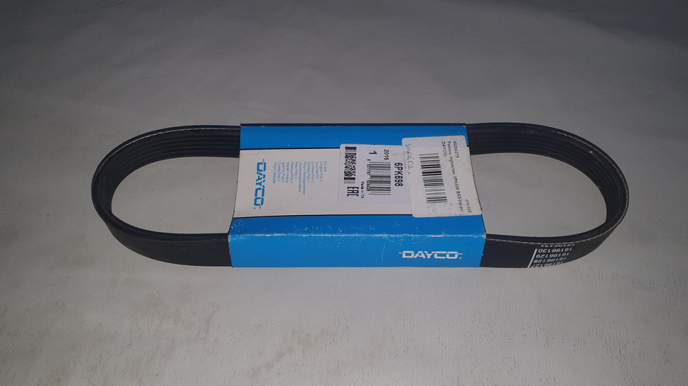 Ремень поликлиновой генератора ВАЗ 6РК698. Dayco. Харьков - изображение 1