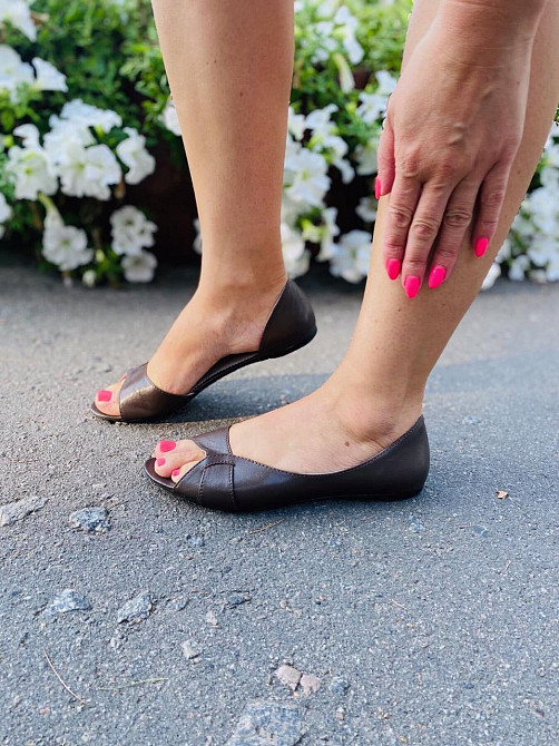 VSN Балетки жіночі VSN Ника капучіно (весна-літо, шкіра натуральна) (3586) 36р.37р.38р. 36 Коломия - фото 1