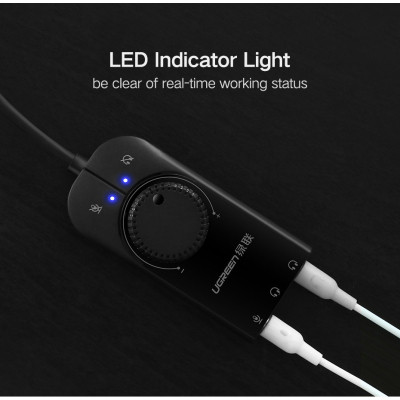 Звуковая плата Ugreen CM129 black (40964) Винница - изображение 7