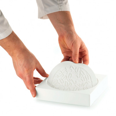 Кондитерський килимок Silikomart для декорування Чізкейк d 180 мм, h 1,5 мм (CHEESECAKE DECOR) Вінниця - фото 4