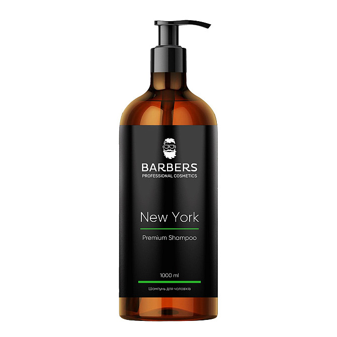 Шампунь Barbers Тонізуючий Нью-Йорк 1000 мл 4823099501465 Вінниця - фото 1