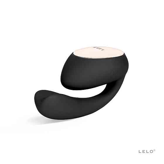 Смарт-вибратор LELO Ida Wave Black, вагинально-клиторальный, технология WaveMotion, 2 мотора Sex Aura Киев
