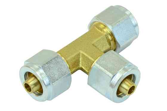 Соединитель трубки Т-образный 8-8-8 мм в сборе ПВХ Мукачево