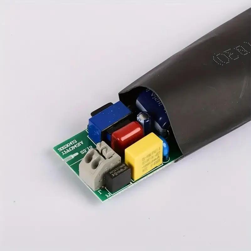 Термоусадочная трубка ПВХ 1 м, черная, для защиты проводов Киев - изображение 7