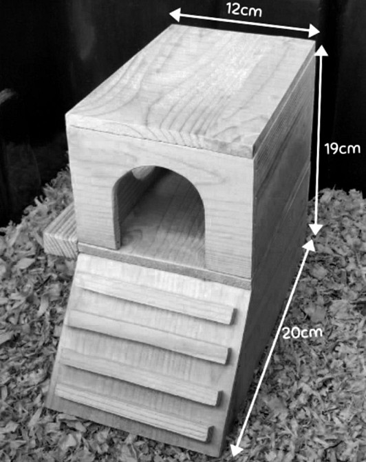 Домик для шиншиллы 