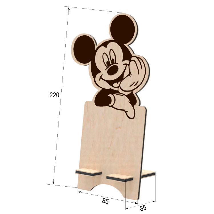 Підставка під телефон EKOSTAR Mickey 2 Київ - фото 3