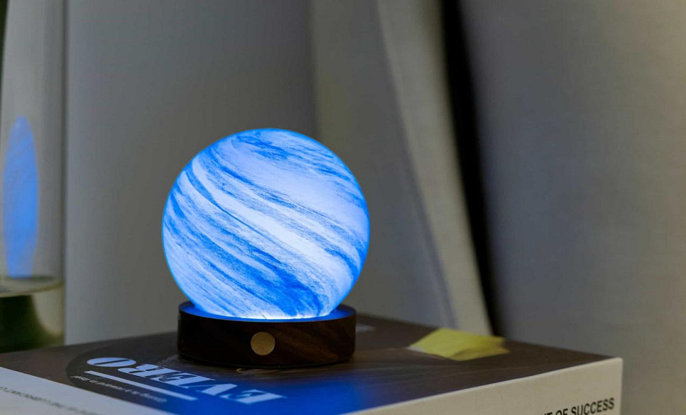 Світильник на акумуляторі Gingko AstraGlass Light MINI, полярна хмара, 8 режимів освітлення | G050M-PC Рівне - фото 1