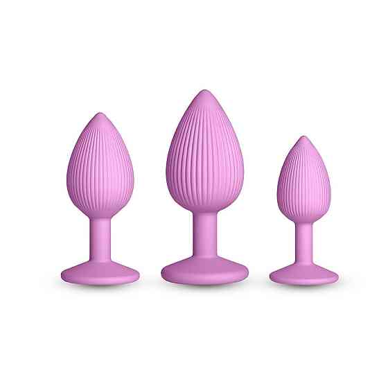 Набір анальних пробок NS Novelties INYA - Triple Ace Kit - Blush Sex Aura Київ
