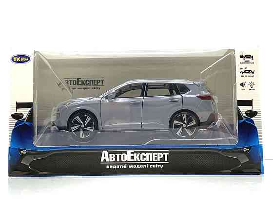 Машина TK Union Group Nissan x trail металопластик 1:32 звук світло інерція Сіра (ТК-10415) Чернігів