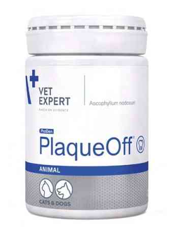 Vet Expert Plaque Off (20 г) – порошок для зняття зубного нальоту каменя (водорості D1070 віт. мін.) Вінниця