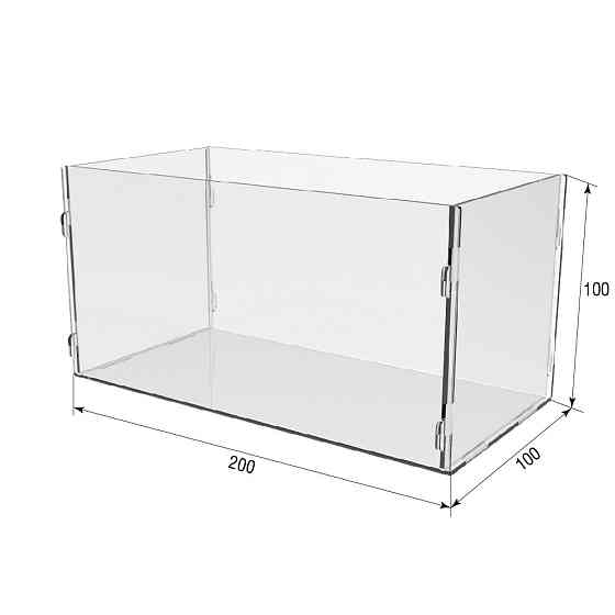 Коробка акриловая EKOSTAR 200х100х100 Киев