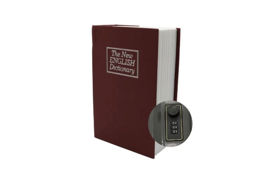 Книга сейф словник із кодовим замком червона 24 см Вінниця