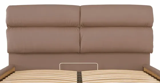 Кровать Двуспальная Oxford Comfort 160 х 190 см Fly 2213 С подъемным механизмом и нишей для белья Светло-коричневый Киев