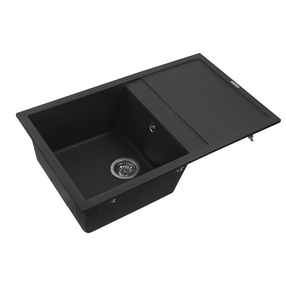 PLATINUM Гранітна мийка для кухні Platinum 7950 Selena матова Чорна Киев - изображение 2