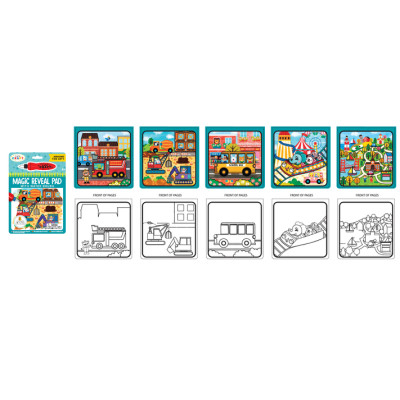 Набір для творчості Let's Craft "Магічні перетворення" Місто водні розмальовки (MRP018) Вінниця - фото 2