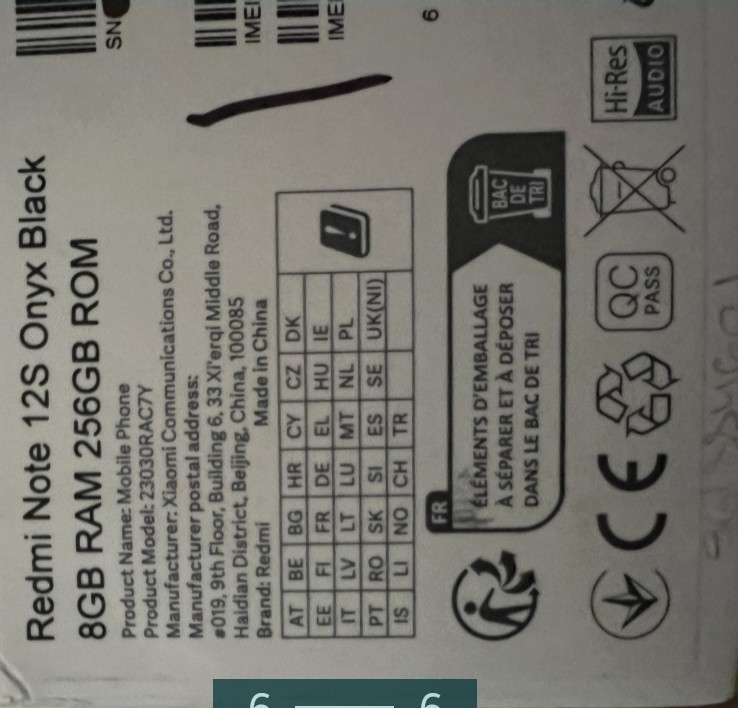 Телефон: Xiaomi Redmi Note 12S 8/256Gb Київ - фото 5