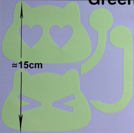 Наклейка люминесцентная 