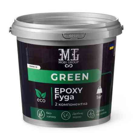 Епоксидна двокомпонентна фуга для швів MG коричневий 3 кг Киев
